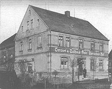 Hotel Bairischer Hof in Wildenfels, um 1900